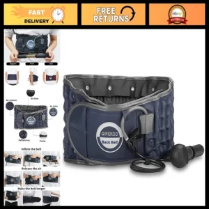 Inflatable Lumbar Support Decompression Belt | Spinal Traction Brace for Back Pa