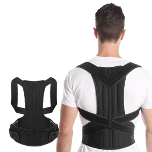 Posture Corrector Back Support Body Brace Wellness Lumbar Shoulder Support Belt